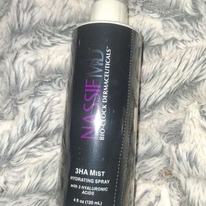 NassifMD 3HA Hydrating Mist - Black Bottle, Purple Logo